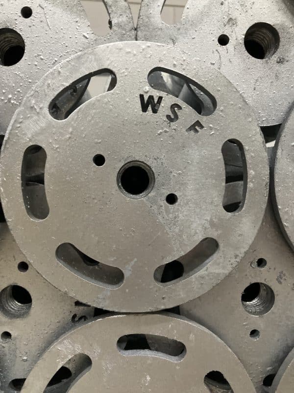 restpartij actie schroef fundamenten WSF 76mm diameter